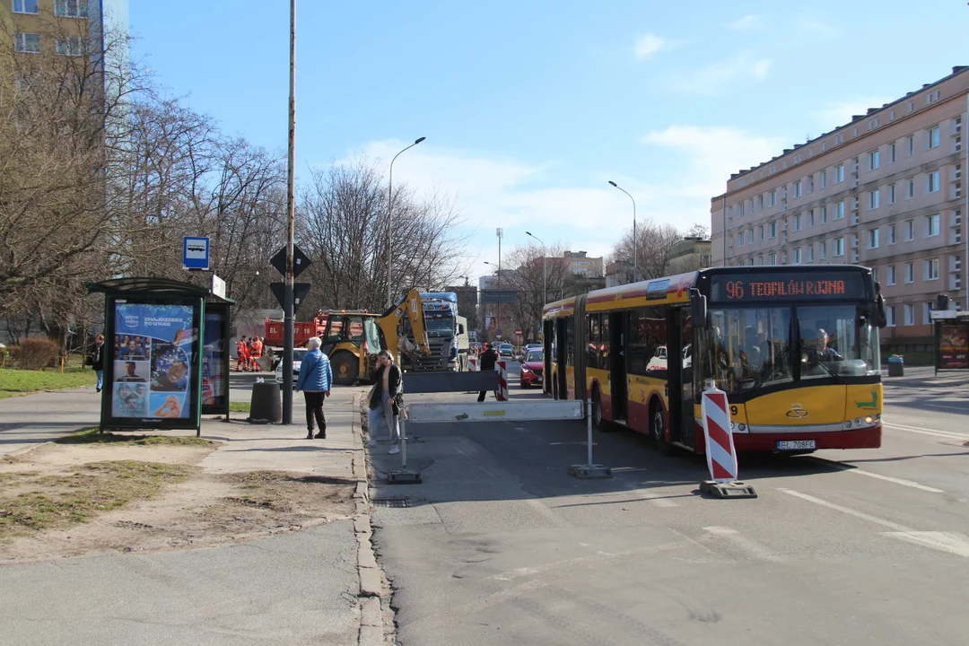 Wystartowała przebudowa trzech ulic na Bałutach