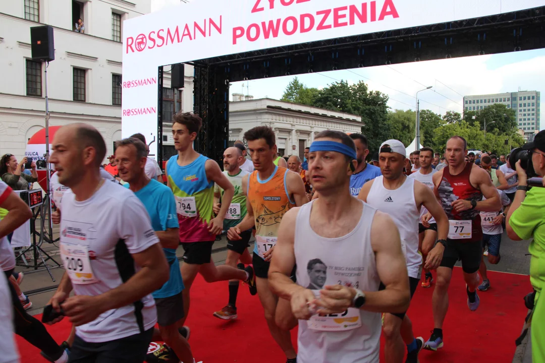 21. Bieg Ulicą Piotrkowską Rossmann Run w Łodzi