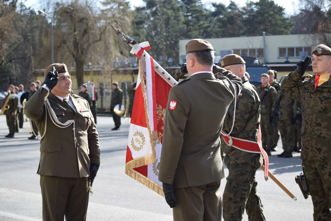 Łódzcy terytorialsi z nowym dowódcą