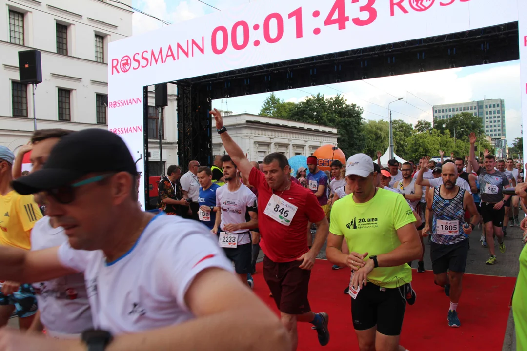 21. Bieg Ulicą Piotrkowską Rossmann Run w Łodzi