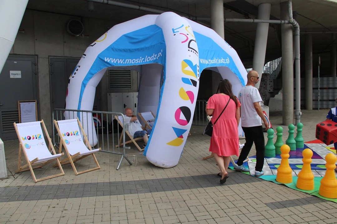 Piknik rodzinny "Bezpieczne Wakacje z Mundurem" pod Atlas Areną