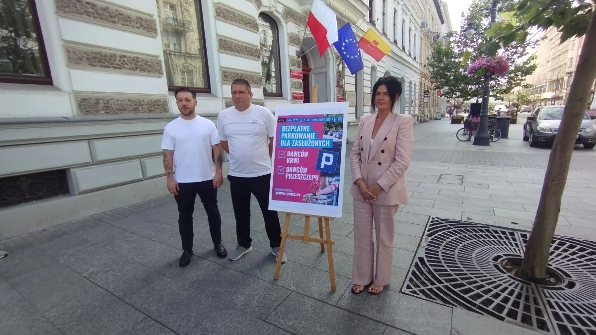 Darmowe parkowanie dla Honorowych Dawców Krwi w Łodzi