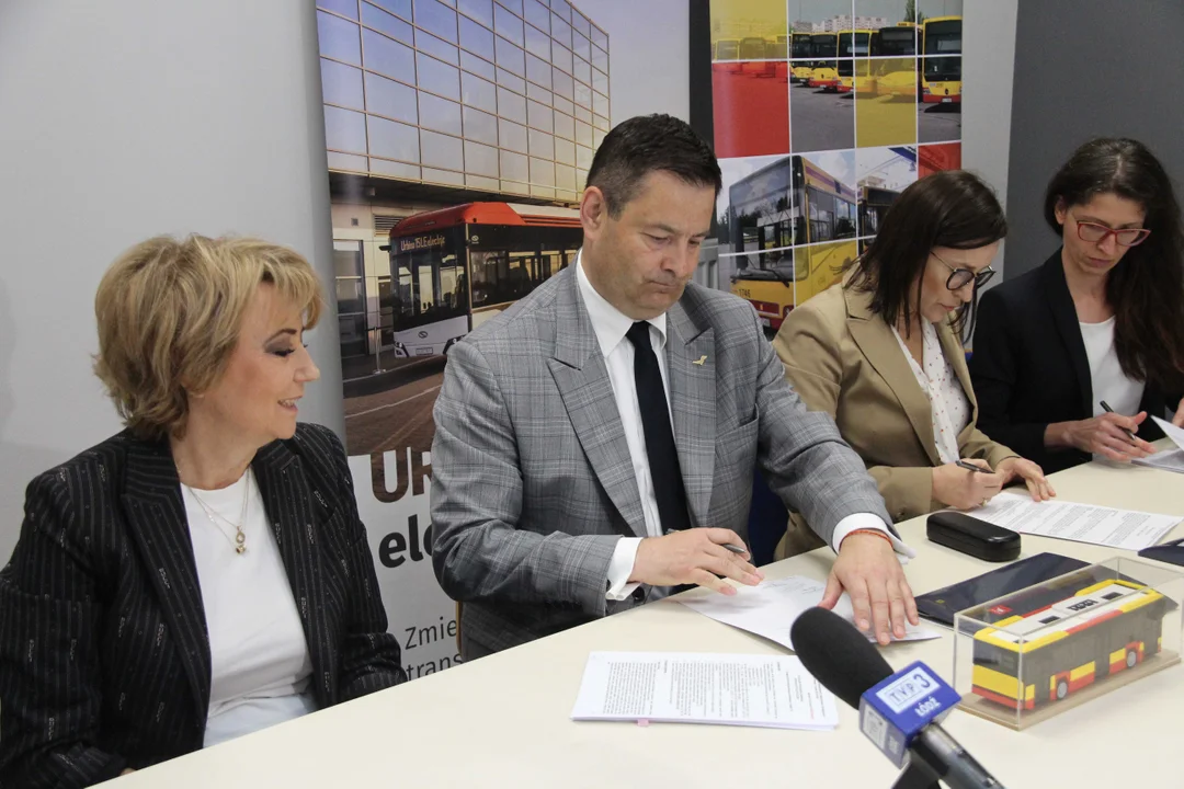 Nowe autobusy marki Solaris w barwach MPK Łódź