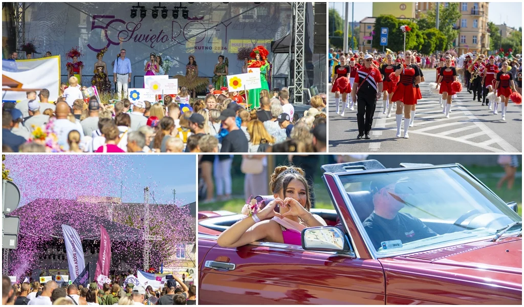 Morze głów w centrum miasta. Przez Kutno przeszła parada kwiatowa (ZDJĘCIA) - Zdjęcie główne