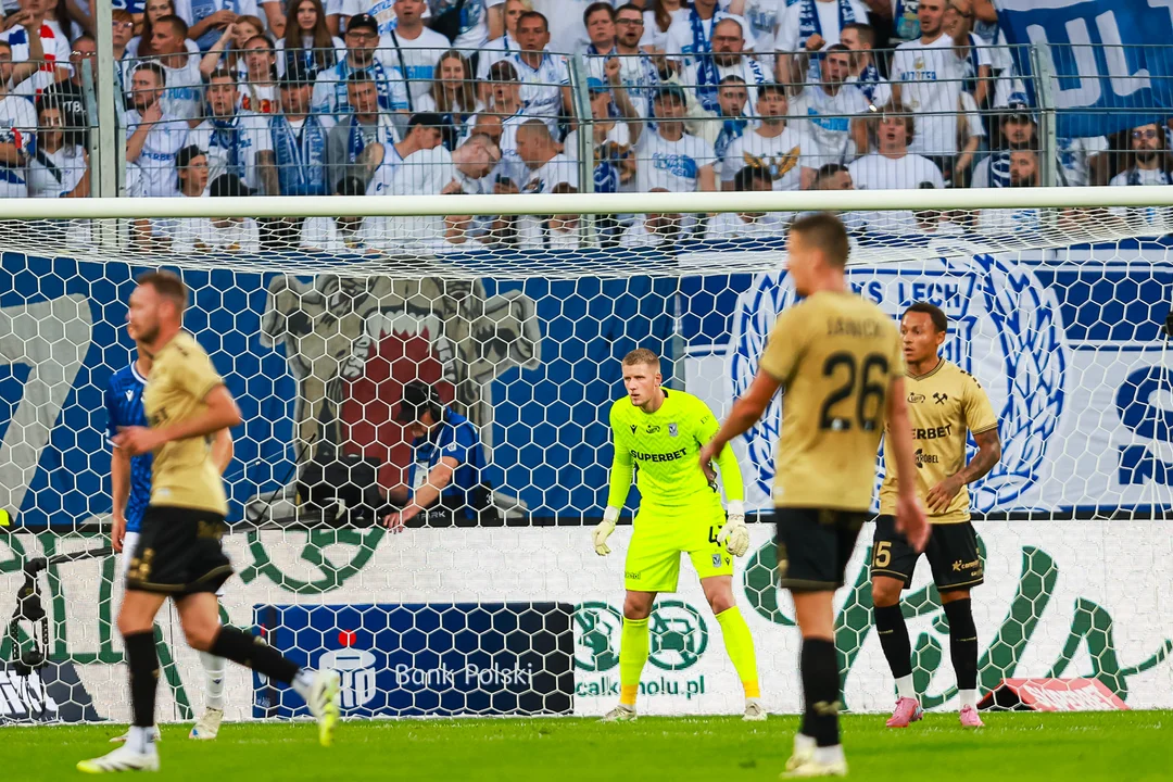 Wielkie emocje w meczu Lecha Poznań z Górnikiem Zabrze