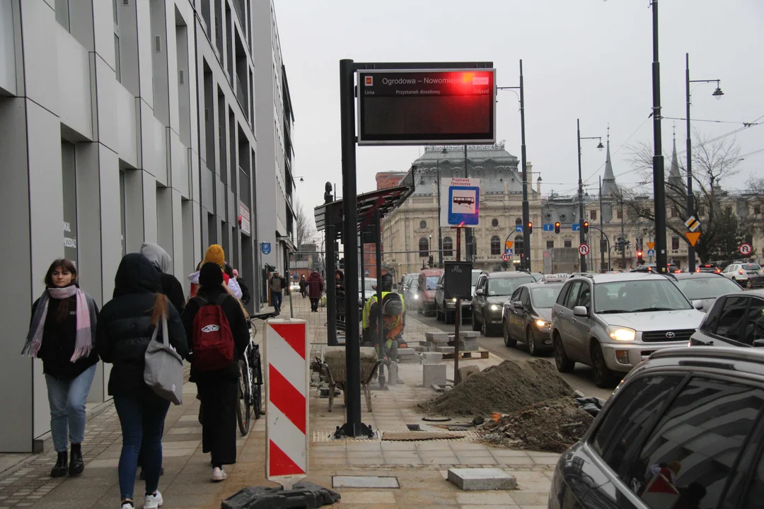 Ciąg pieszo-rowerowy na ul. Ogrodowej w Łodzi poprawiony