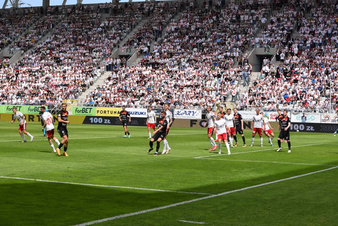 Piłkarskie starcie ŁKS Łódź z Resovią - Stadion Króla 21.05.2023