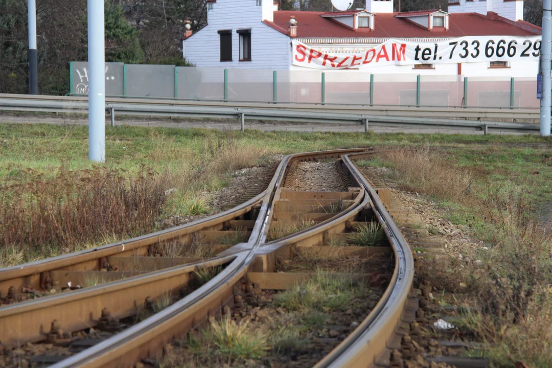 Krańcówka tramwajowa Łódź Żabieniec