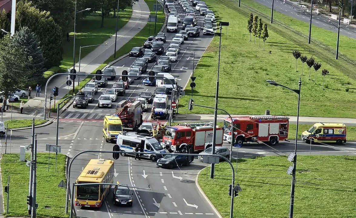 Wypadek na rondzie Inwalidów