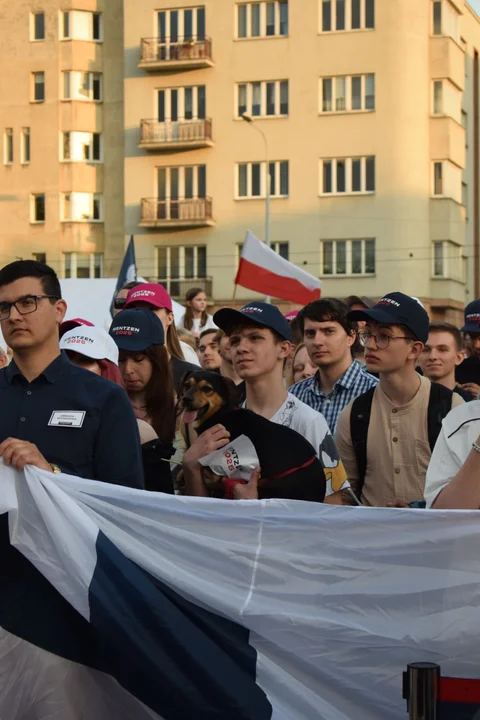 Sławomir Mentzen w Łodzi