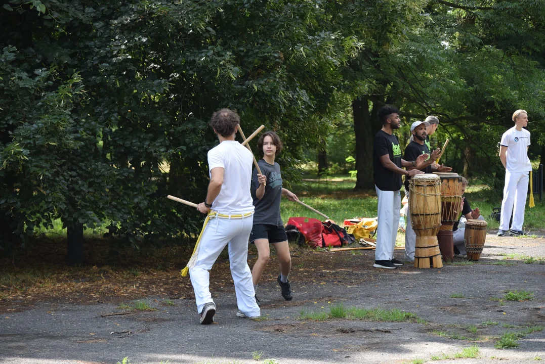 Capoeira w parku Baden-Powella