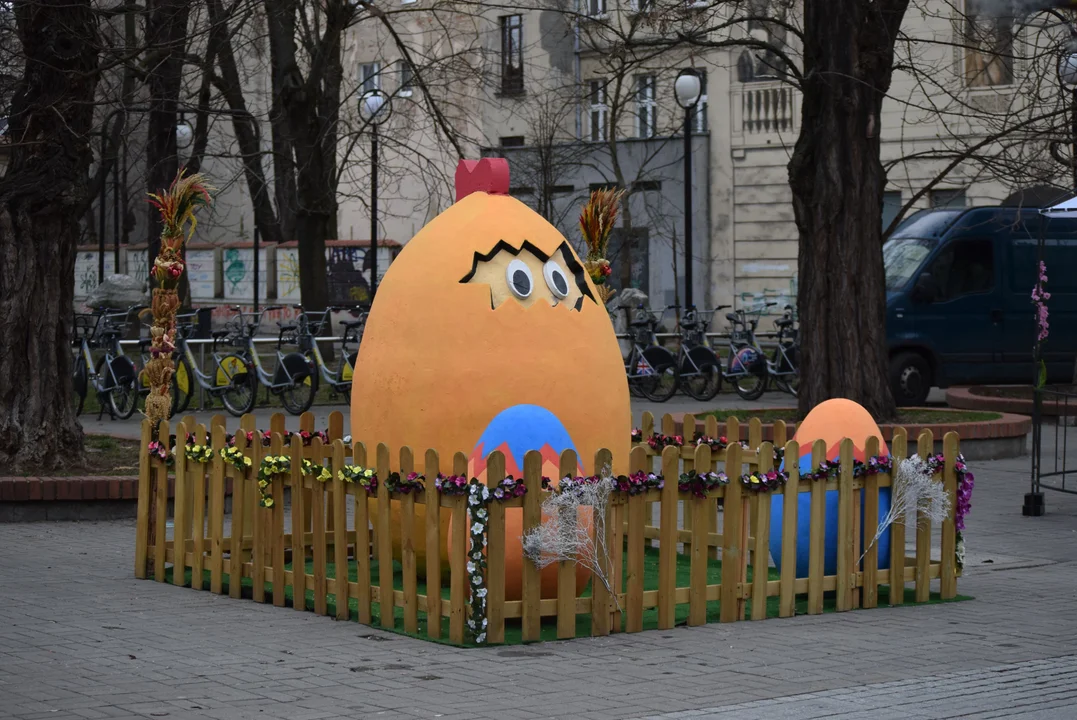 Jarmark wielkanocny na Piotrkowskiej