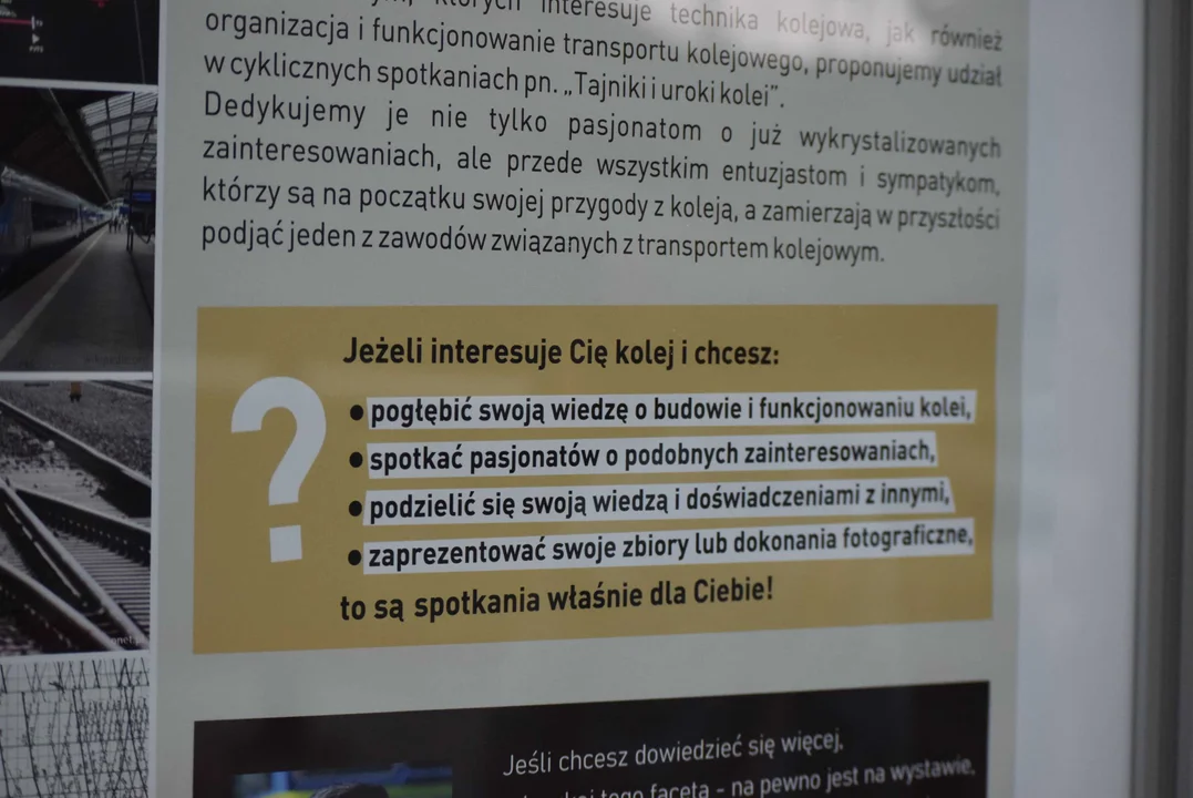 Wystawa makiet kolejowych na dworcu Łódź Fabryczna 19-21 maja 2023 r.