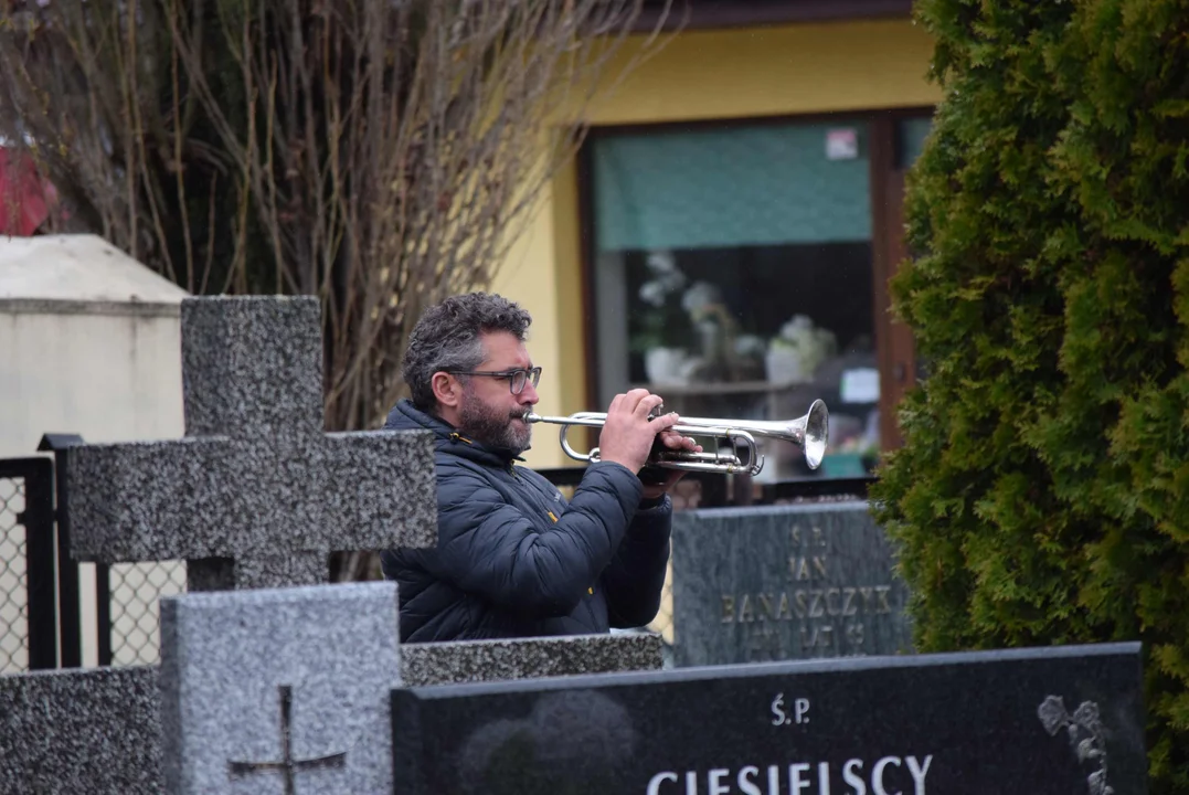 Pogrzeb Zenona Szumińskiego na cmentarzu w Zgierzu