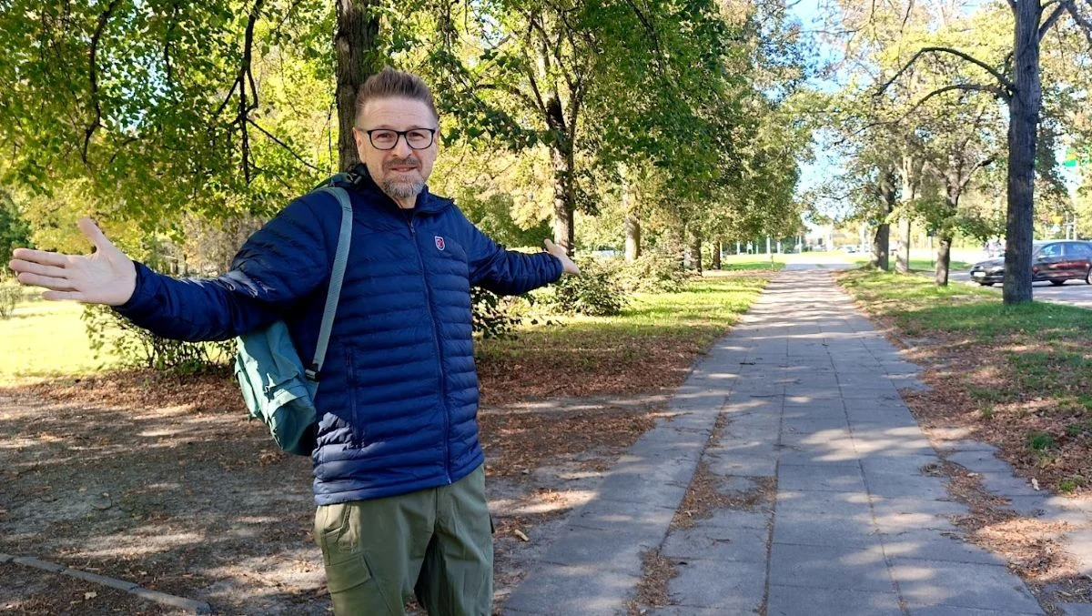 Zdaniem profesora, strefa parkowania nie jest jasno oznaczona