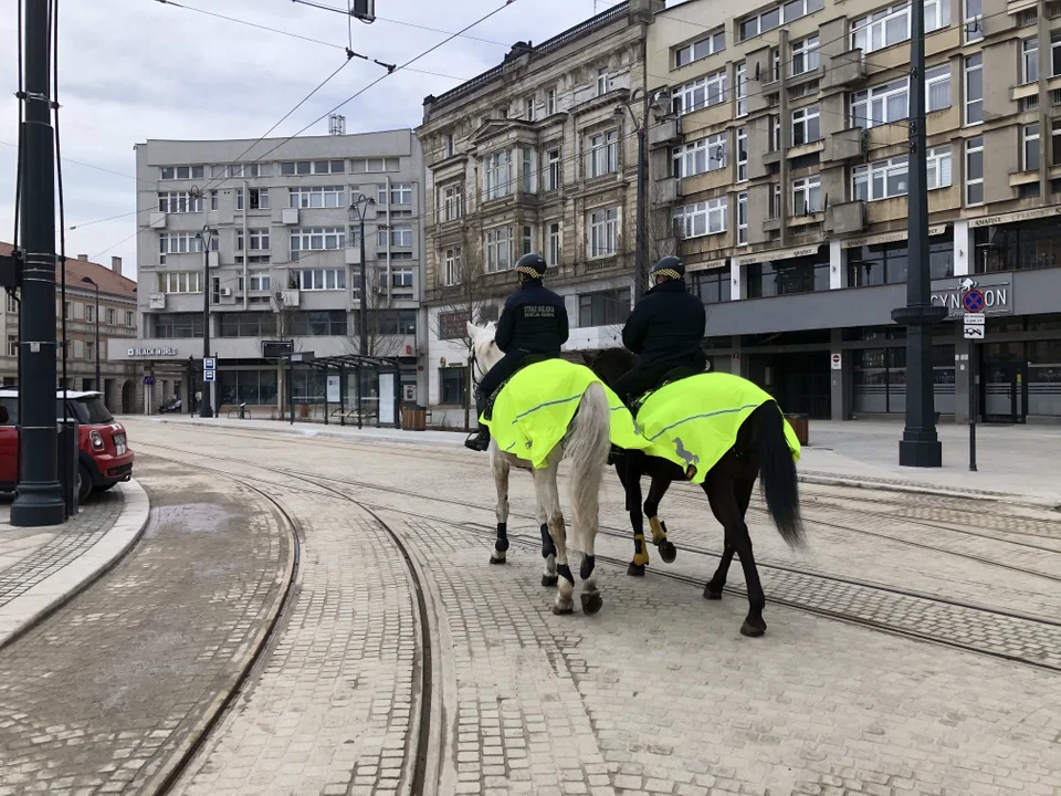 Otwarcie placu Wolności w Łodzi