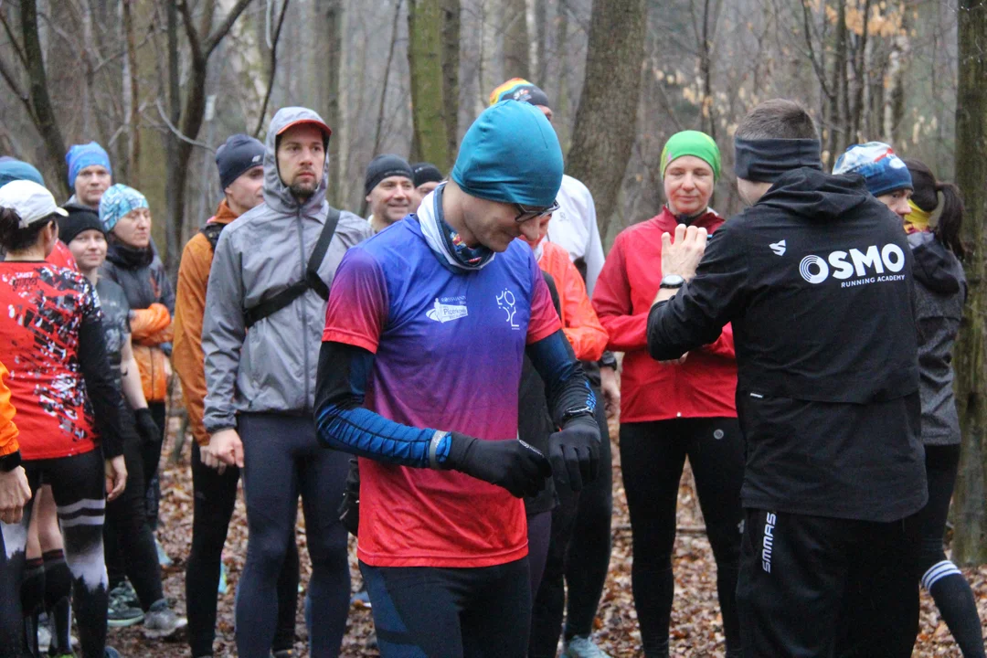 Walentynkowy parkrun w Lesie Łagiewnickim