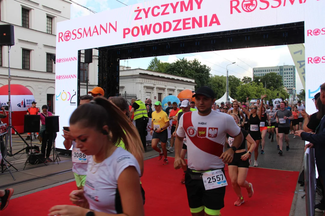 21. Bieg Ulicą Piotrkowską Rossmann Run w Łodzi