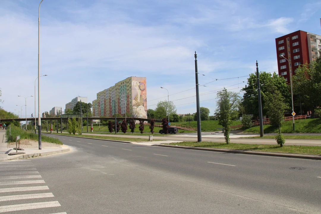 Kładki nad al. Wyszyńskiego w Łodzi do rozbiórki