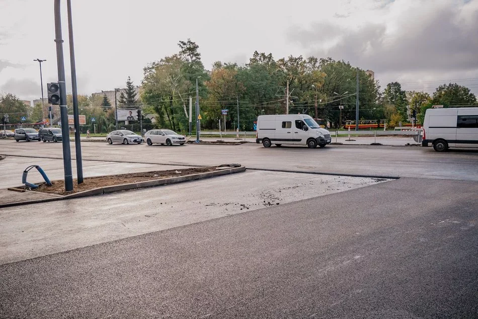 Przebudowa ulicy Szczecińskiej w Łodzi - 16.09.2024 r.