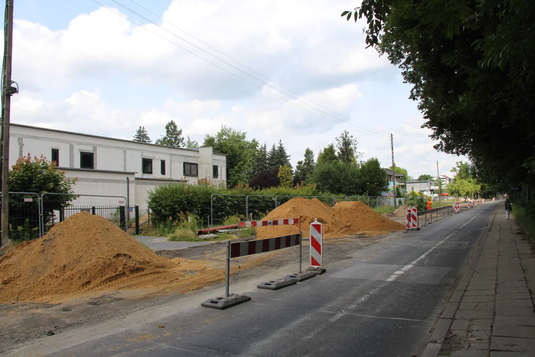 Trwa remont na kolejnym odcinku ulicy Krakowskiej w Łodzi