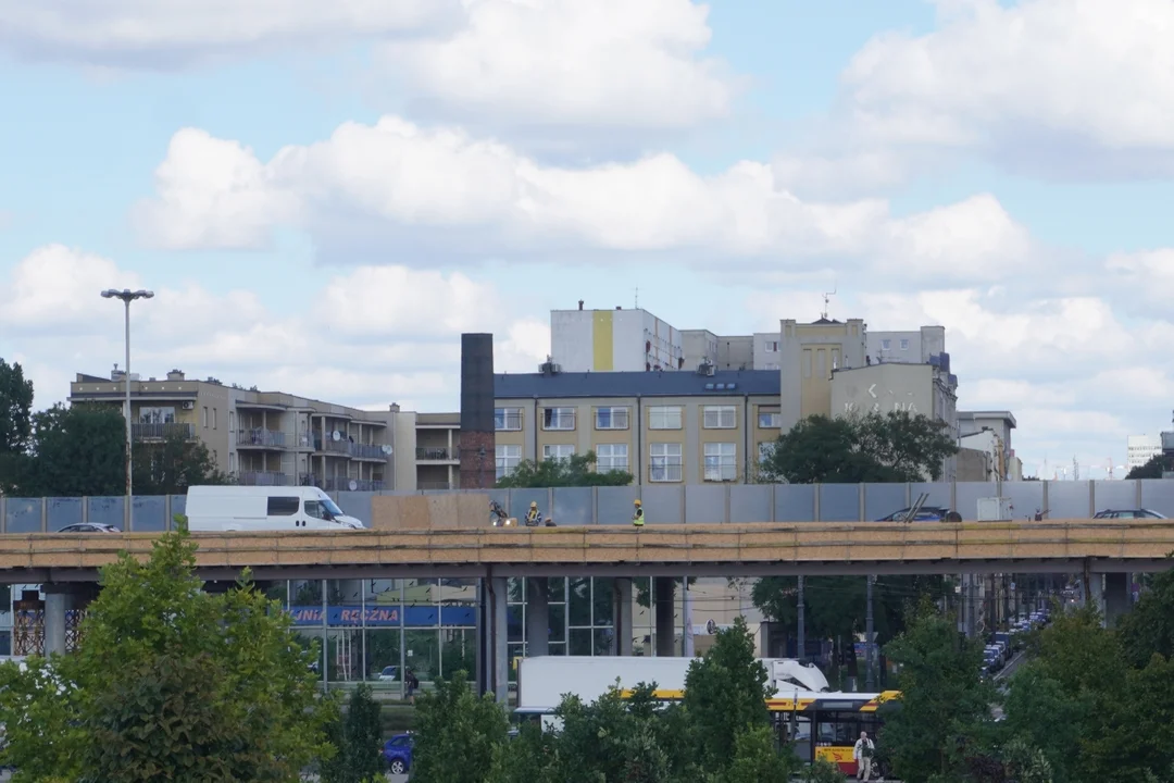 Remont al. Włókniarzy
