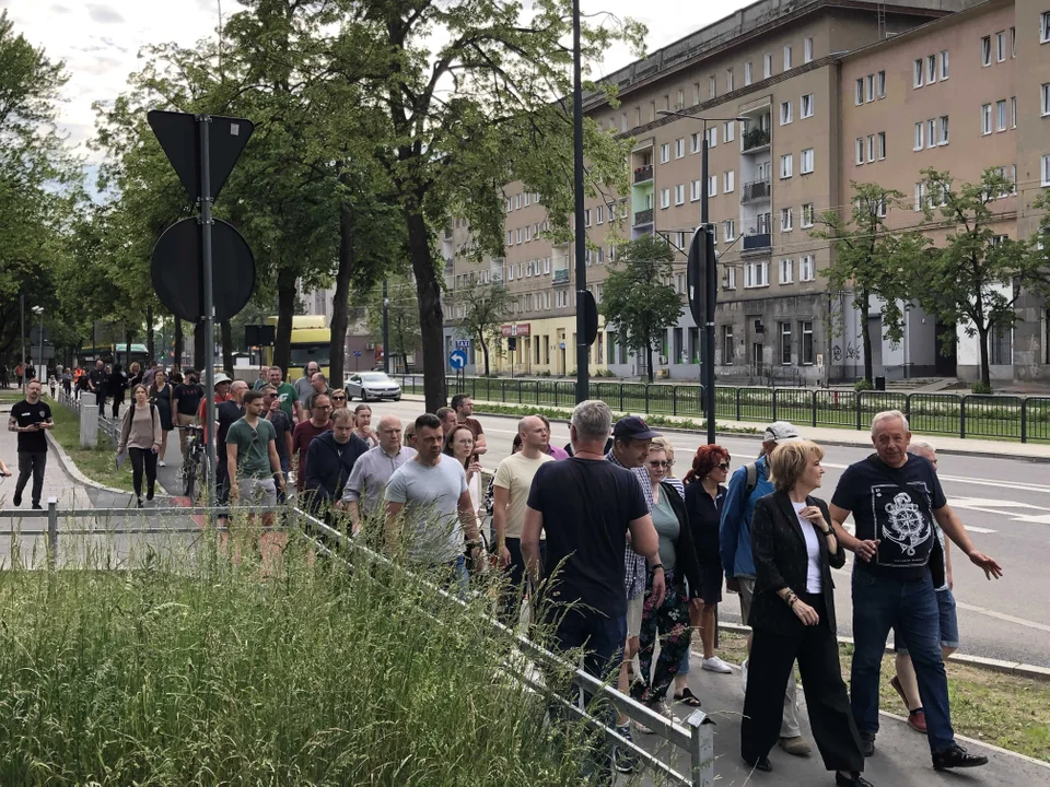 Społeczny odbiór inwestycji na ul. Wojska Polskiego w Łodzi