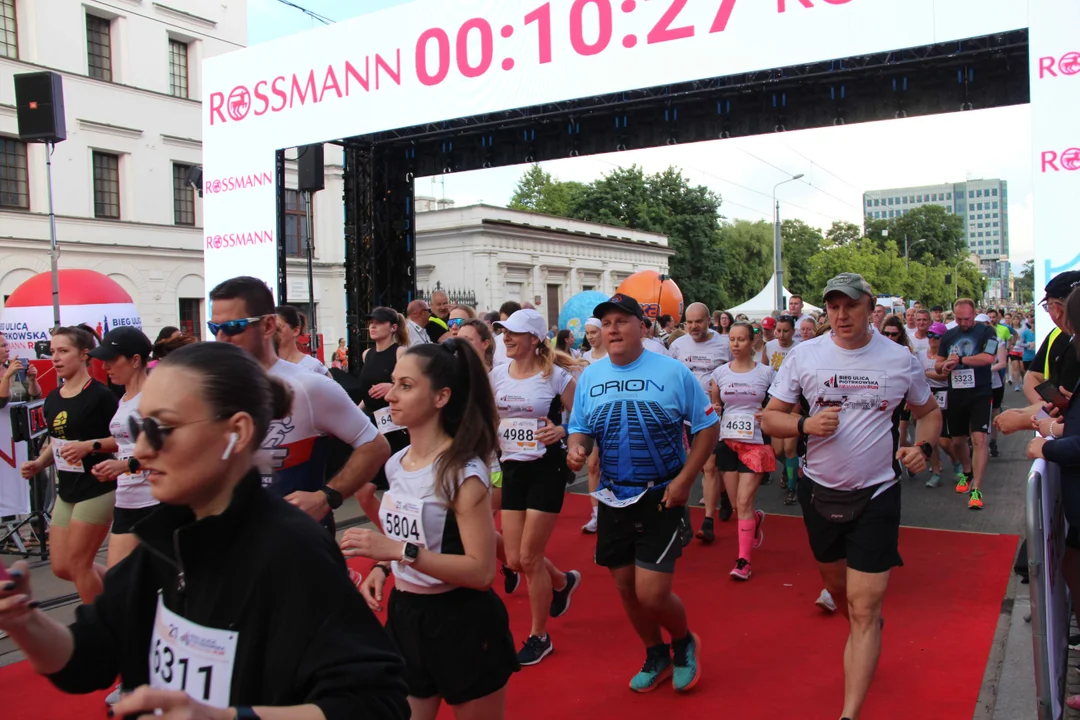 21. Bieg Ulicą Piotrkowską Rossmann Run w Łodzi