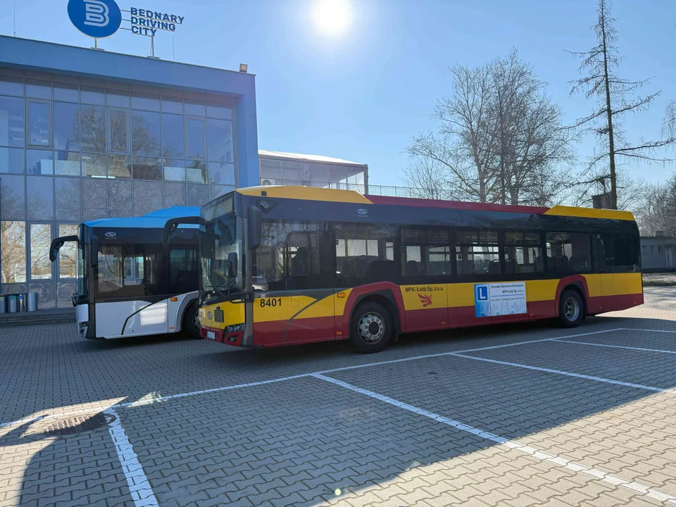 Kierowcy MPK Łódź ponownie na torze treningowym w Bednarach