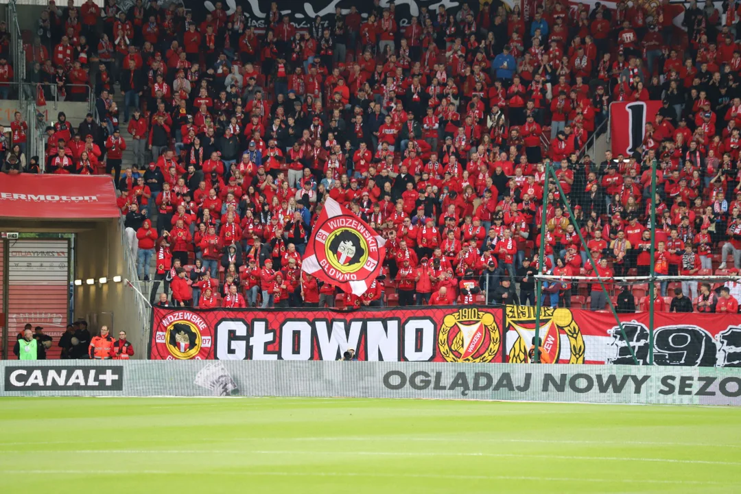 Widzew Łódź kontra Puszcza Niepołomice