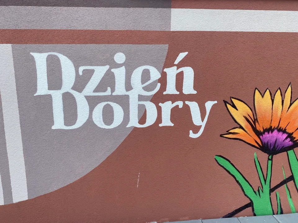 Mural przy ul. Ogińskiego