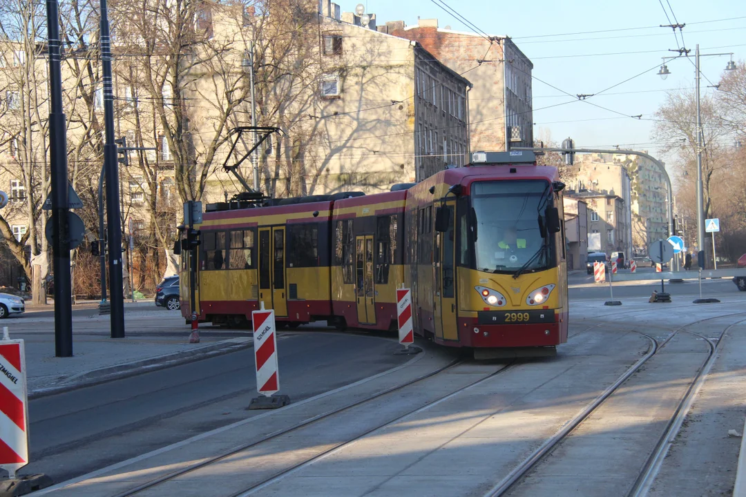 Przystanki tramwajowe przy Wojska Polskiego i Franciszkańskiej