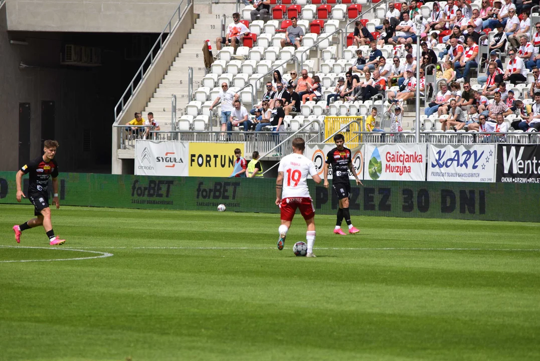 Piłkarskie starcie ŁKS Łódź z Resovią - Stadion Króla 21.05.2023