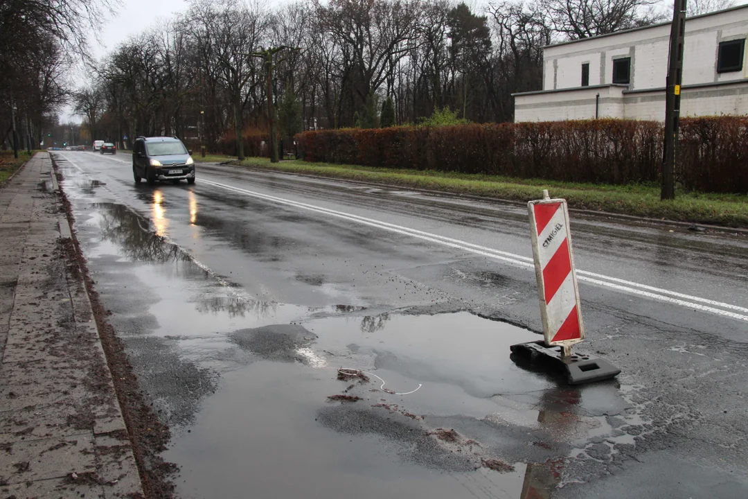 Ulica Krakowska w Łodzi po przebudowie