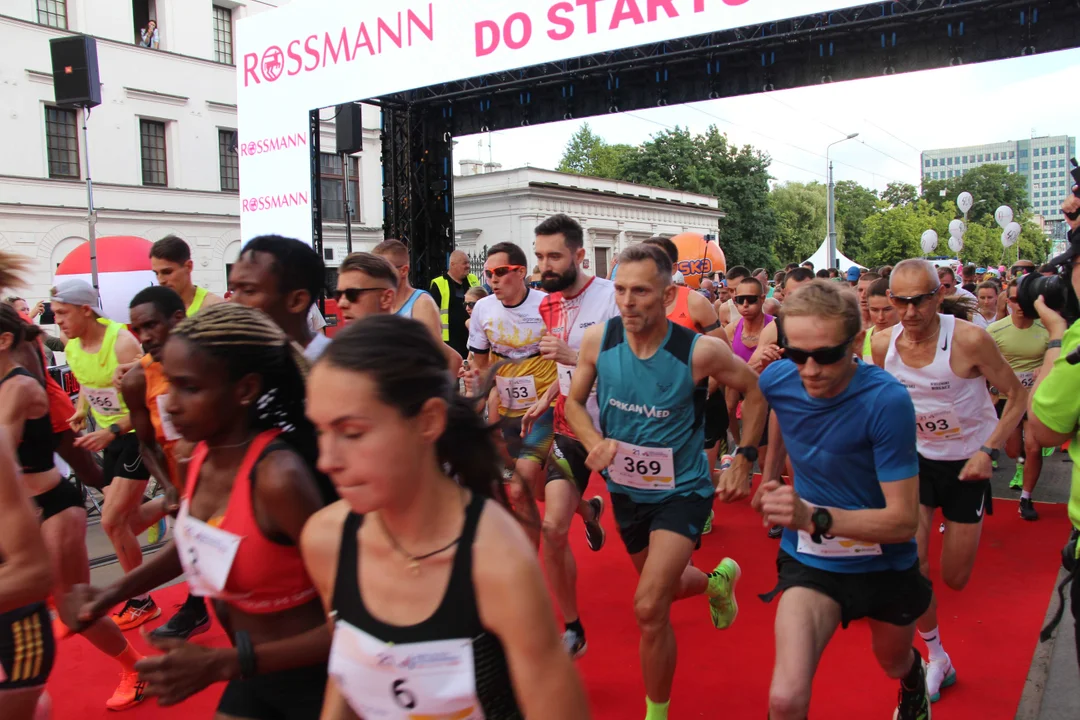 21. Bieg Ulicą Piotrkowską Rossmann Run w Łodzi