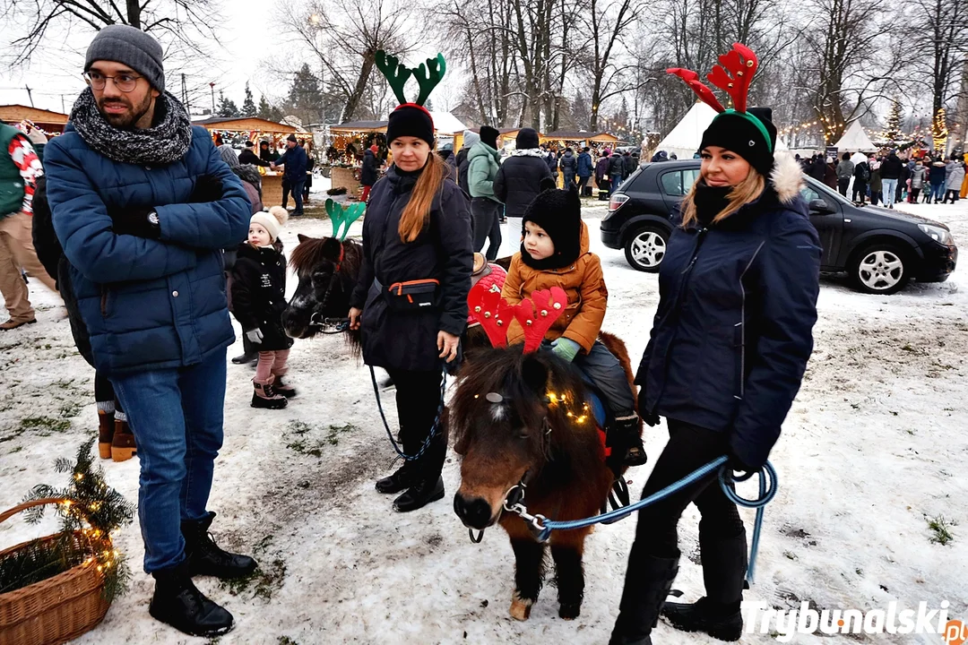 Jarmark Bożonarodzeniowy 2023 w Sulejowie. Tłumy mieszkańców i magia świąt