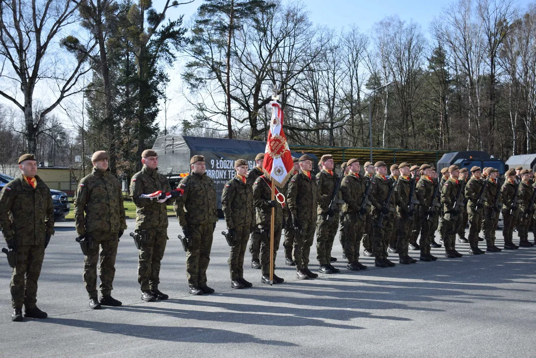 Łódzcy terytorialsi z nowym dowódcą