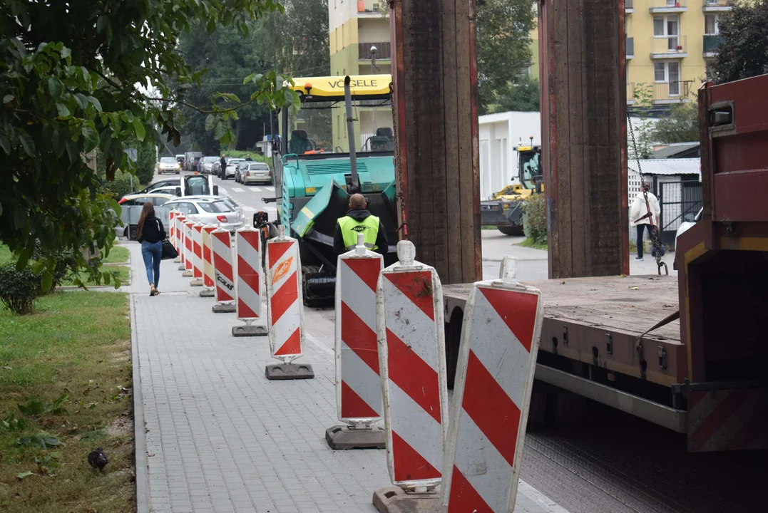 Ulica Rembowskiego znów w remoncie