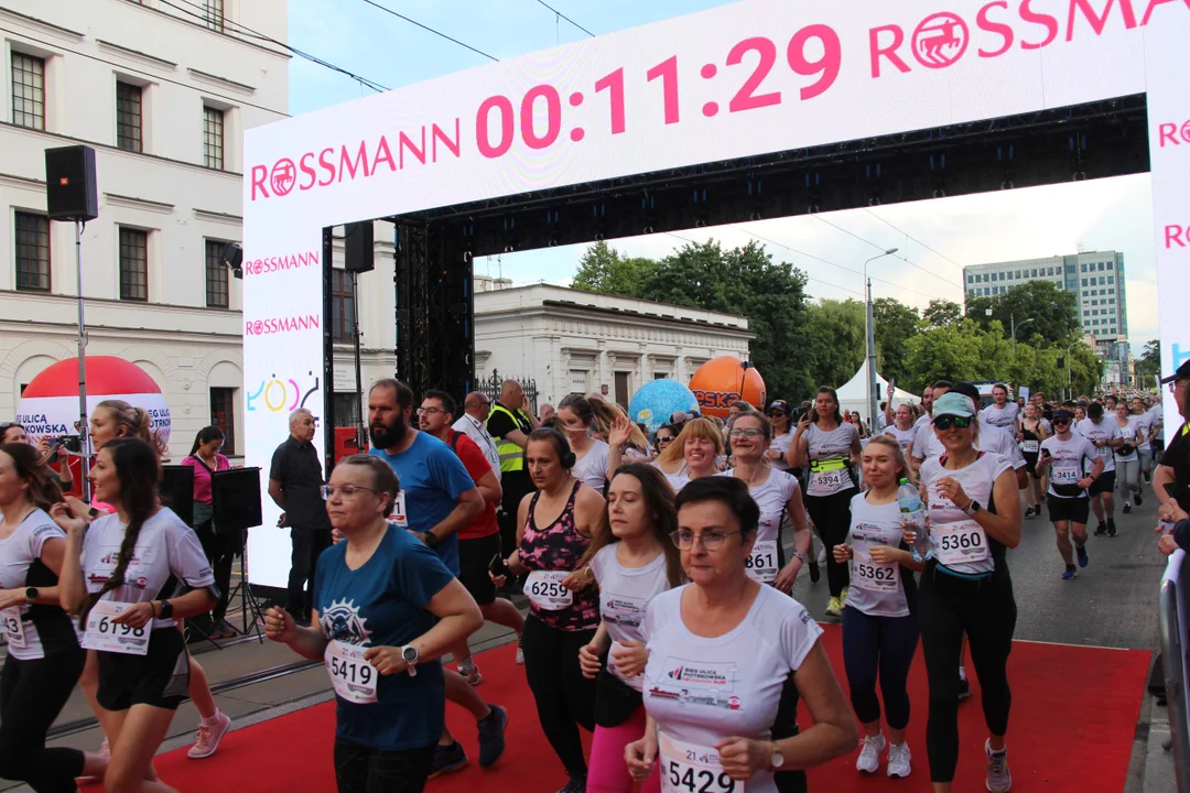 21. Bieg Ulicą Piotrkowską Rossmann Run w Łodzi