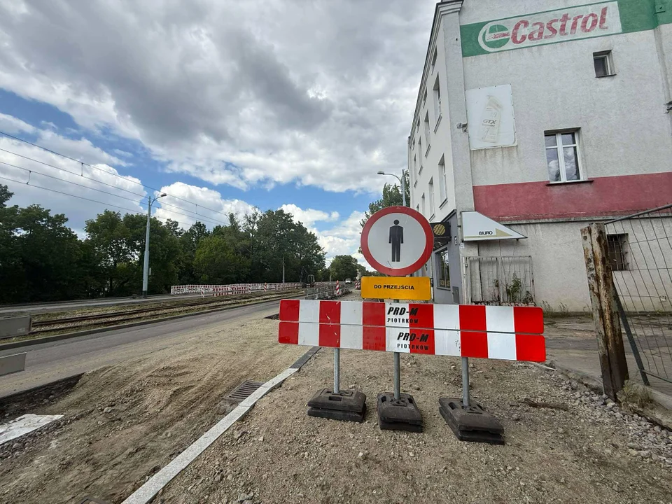 Remont ul. Pabianickiej w Łodzi
