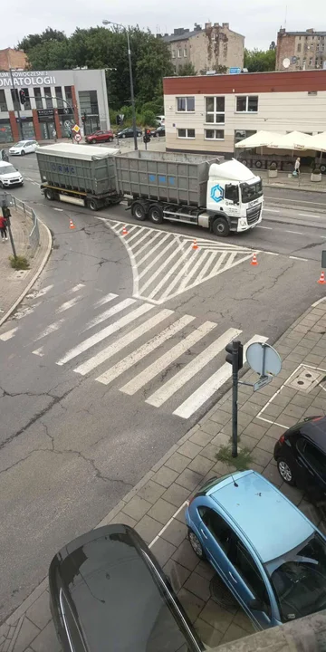 Wypadek przy Rynku Bałuckim