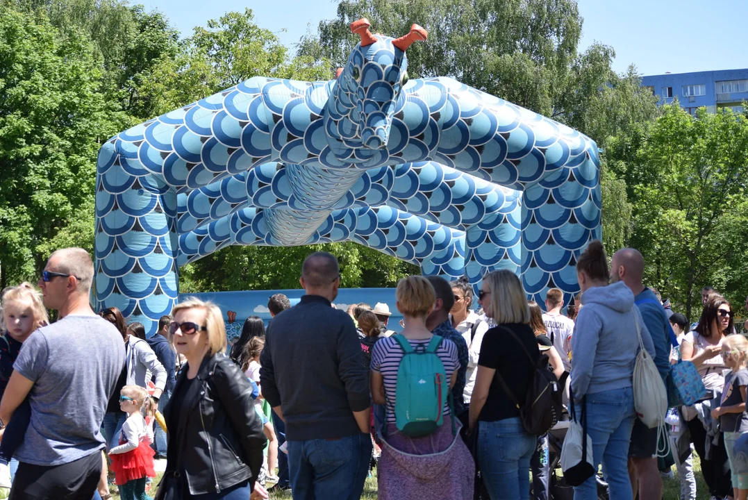 Piknik z okazji dnia dziecka na łódzkim Karolewie