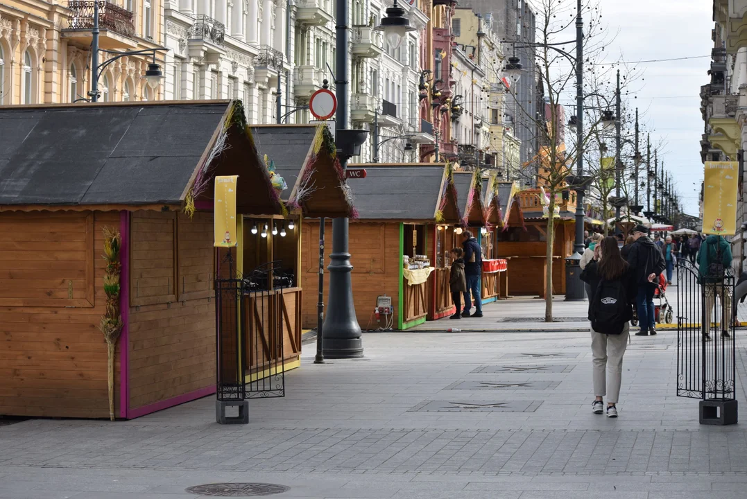 Jarmark wielkanocny na Piotrkowskiej