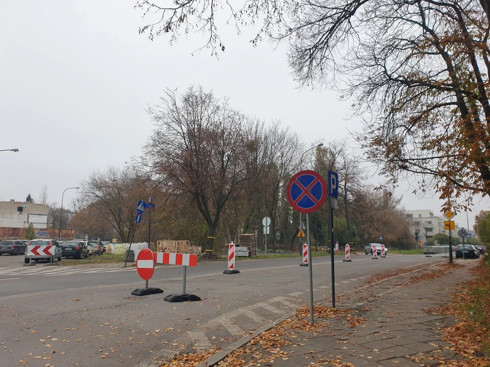 Utrudnienia w Łodzi. Trwa remont ulic Tymienieckiego i Sienkiewicza