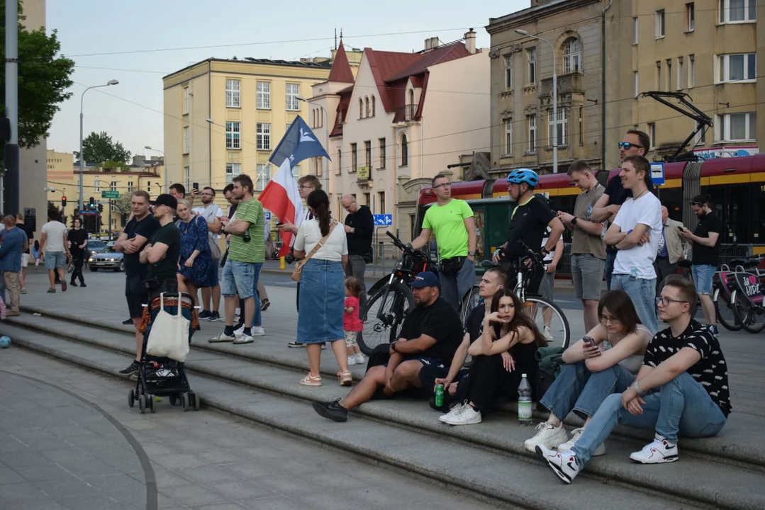 Sławomir Mentzen w Łodzi