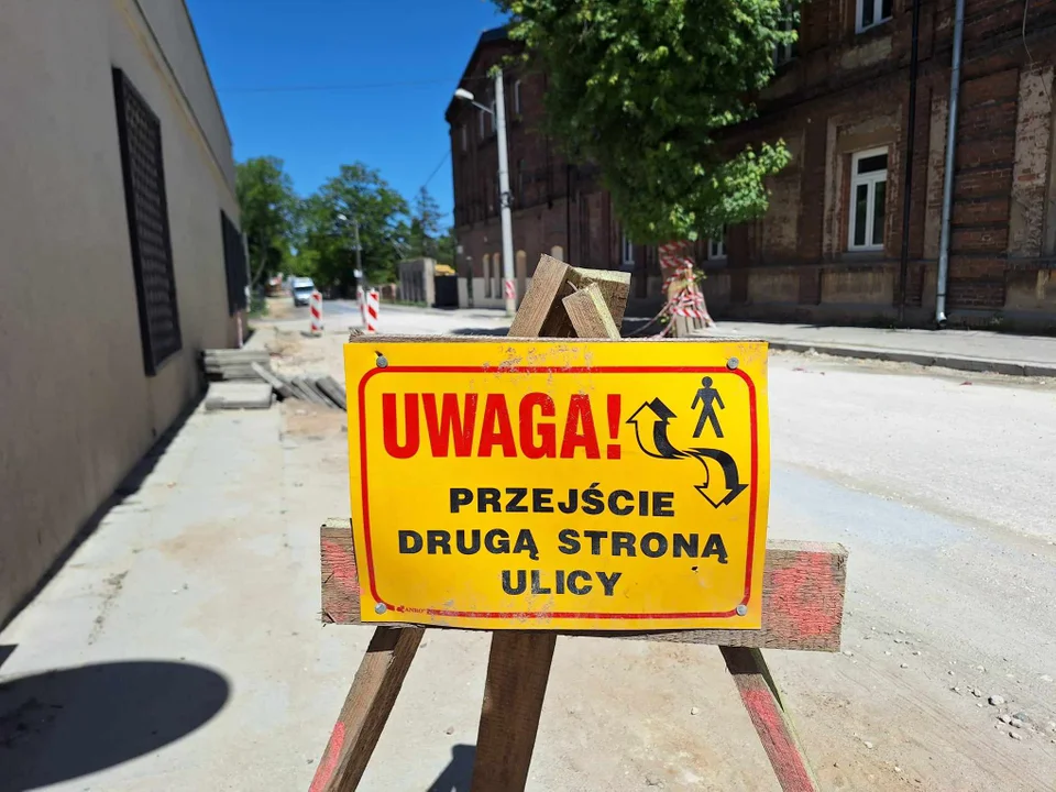 Zamknięta ulica Barlickiego