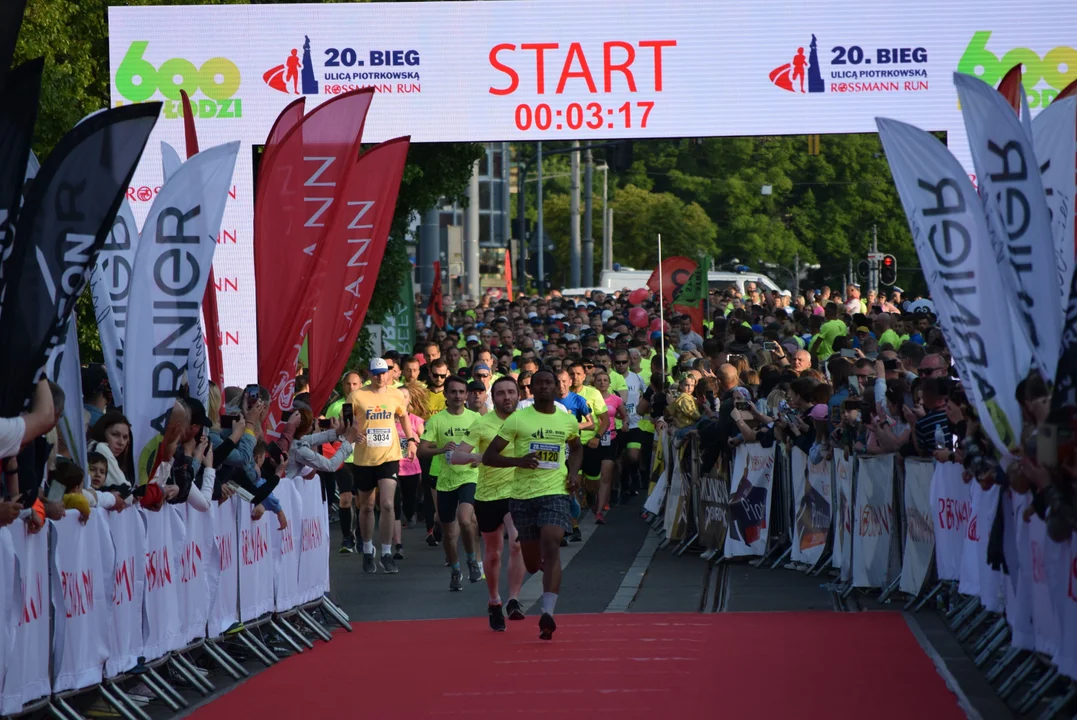 Bieg Ulicą Piotrkowską Rossmann Run