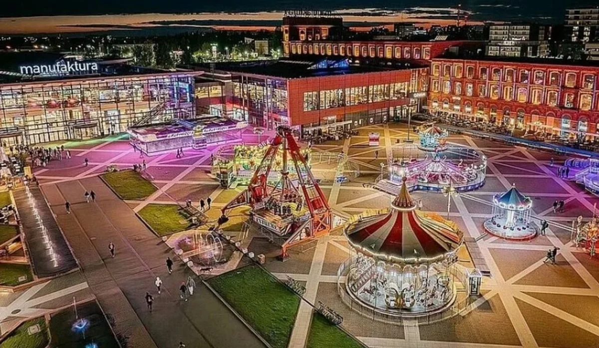 Lunapark na rynku Manufaktury