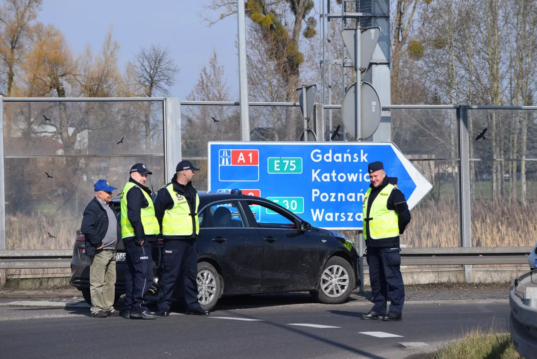 Protest rolników w Łódzkiem