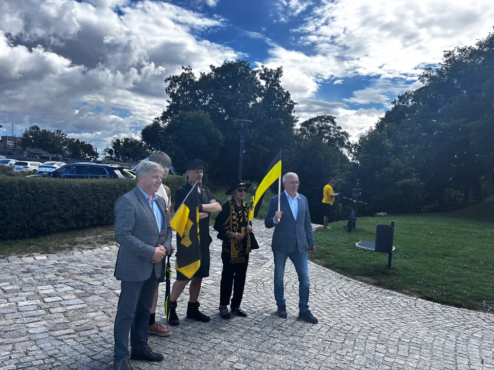 Czarno złota flaga znów nad Gdańskiem